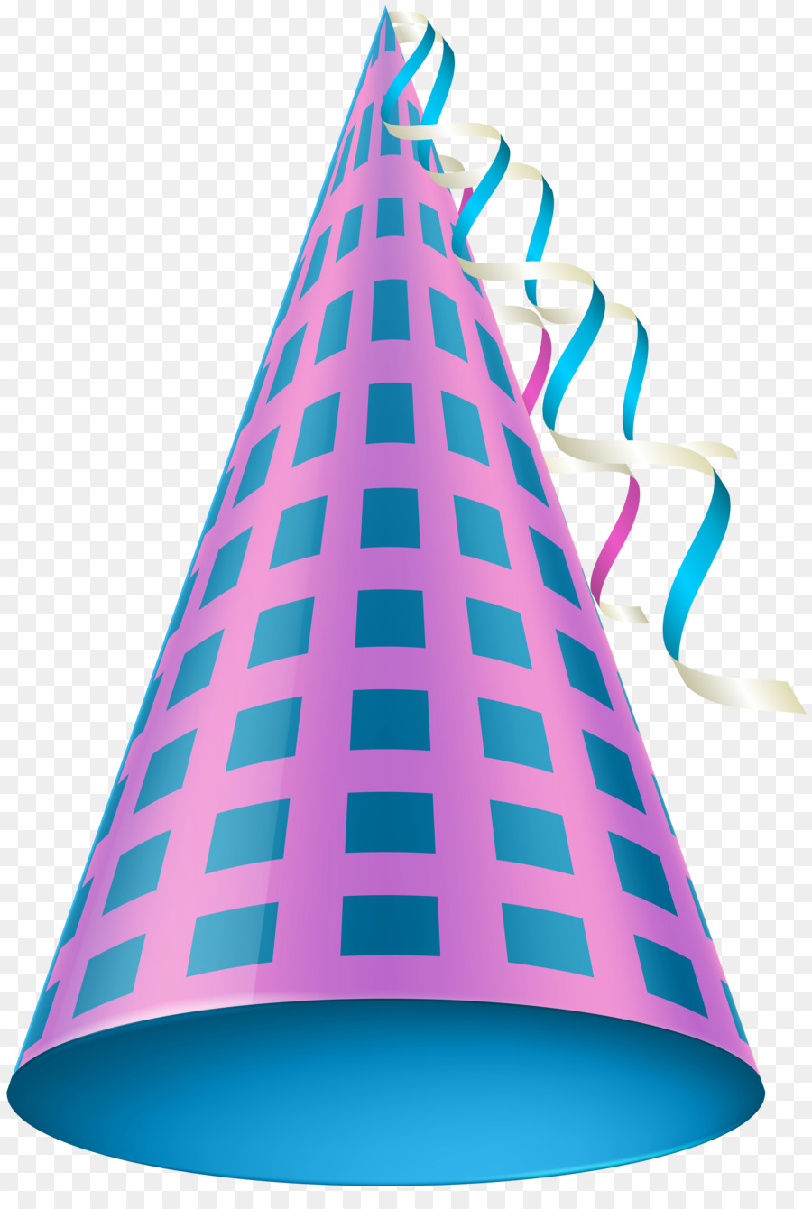 Party hat Birthday Clip art - Pointy Hat png download - 5447*8000 - Free Transparent Party Hat png Download.