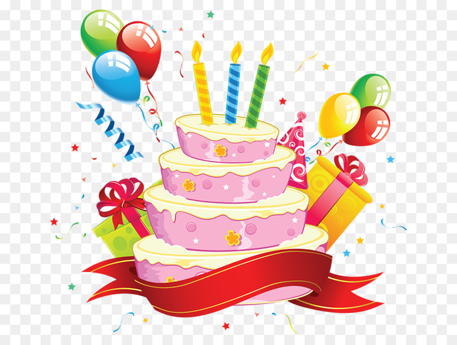 Birthday cake Clip art Party - Birthday png download - 960*720 - Free Transparent Birthday png Download.