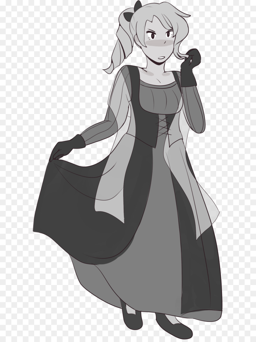 Drawing Grayscale White DeviantArt - grayscale png download - 670*1192 - Free Transparent  png Download.