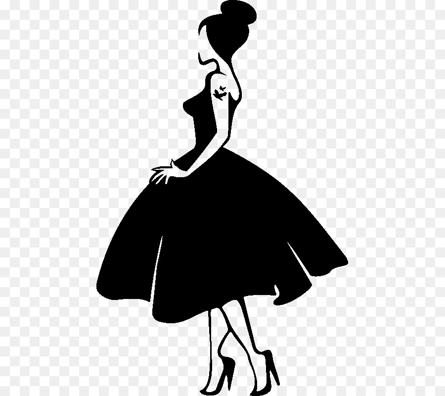 Dress Silhouette Sticker Evening gown Clip art - oriental Dance png download - 800*800 - Free Transparent Dress png Download.