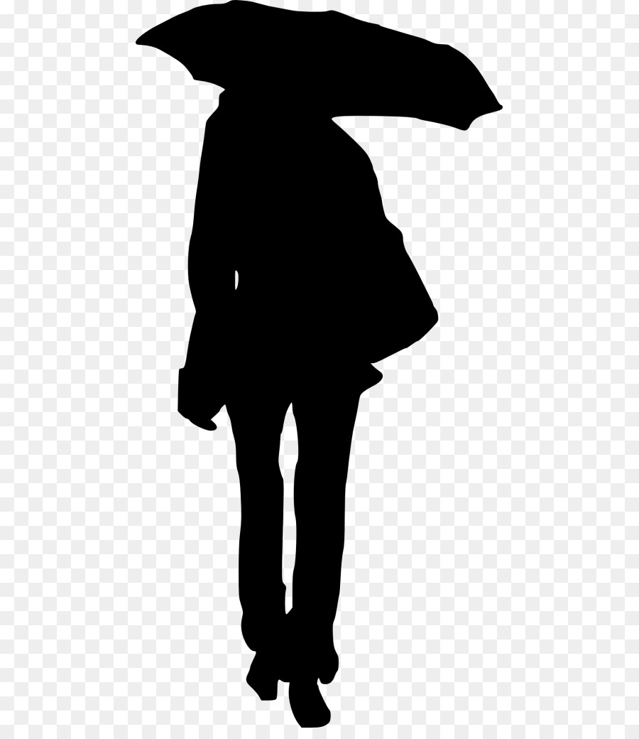 Silhouette Photography Black and white Clip art - Silhouette png download - 517*1024 - Free Transparent Silhouette png Download.
