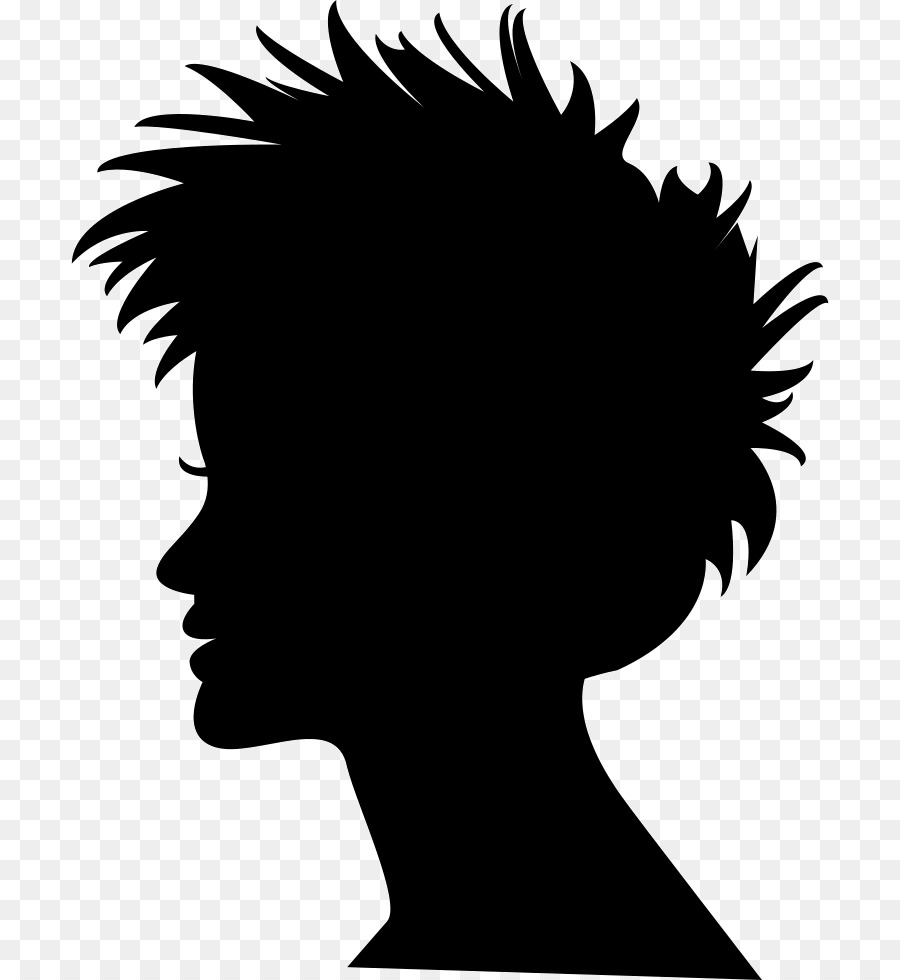 Free Black And White Woman Silhouette, Download Free Black And White