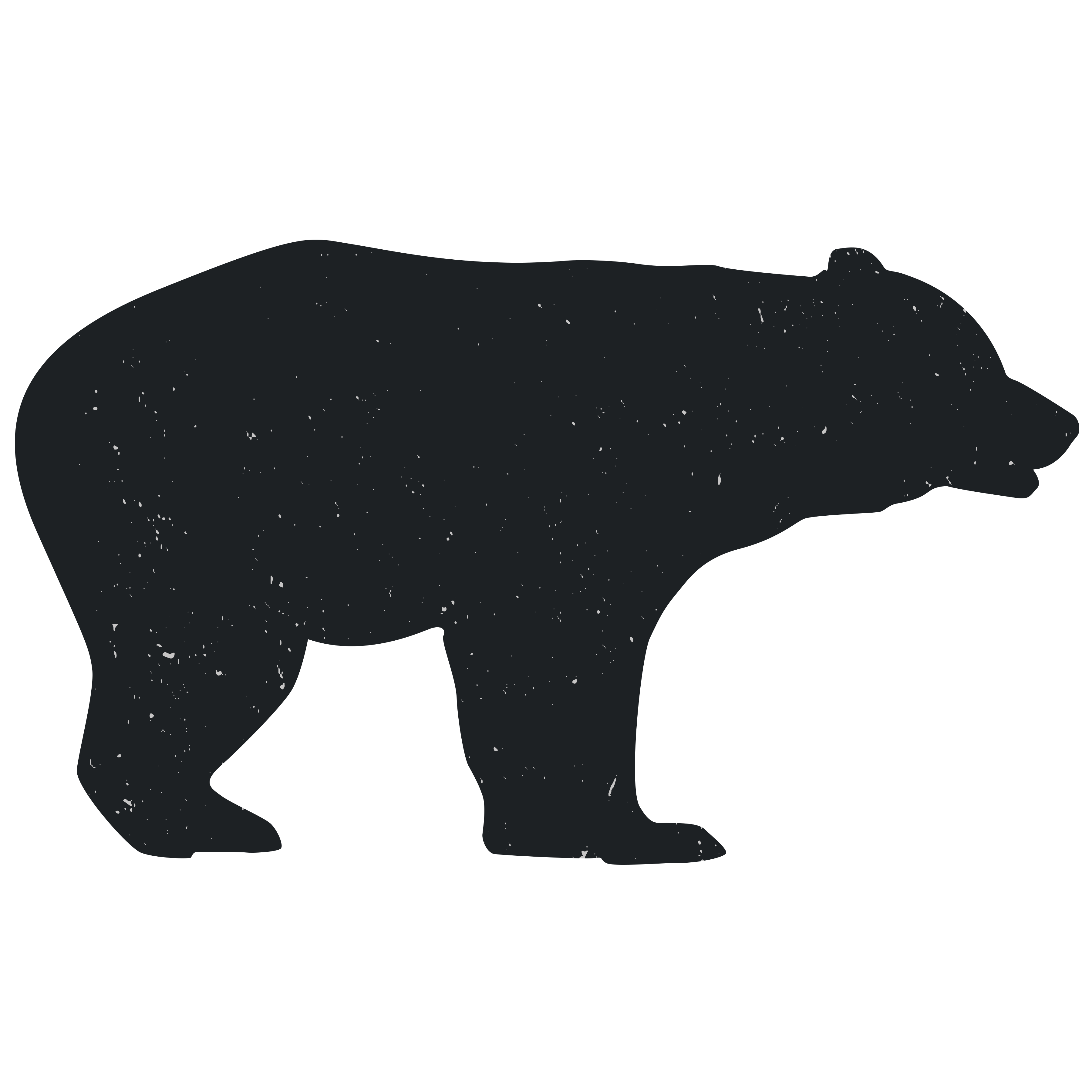Bear Silhouette Dog Animal Animal Silhouettes Png Download 3600 