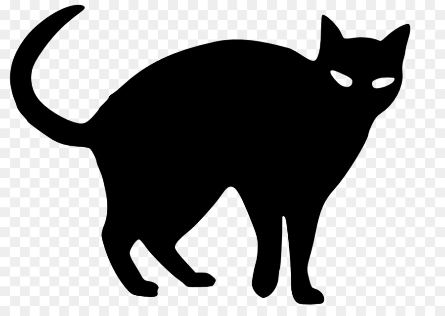 Black cat Halloween Drawing Clip art - Cat png download - 999*704 - Free Transparent Cat png Download.