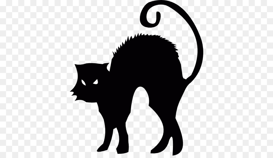 Black cat Halloween Clip art - Cat png download - 512*512 - Free Transparent Black Cat png Download.