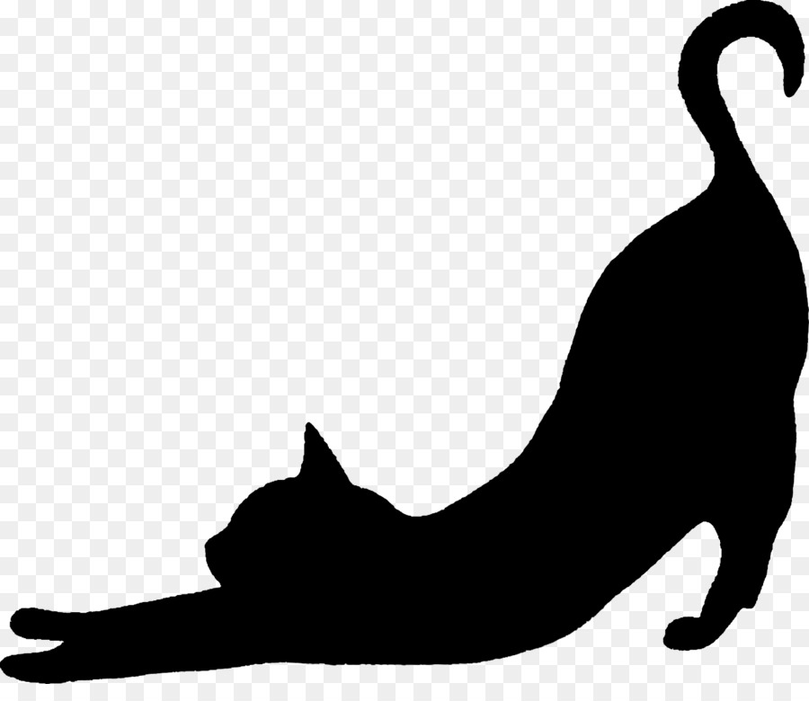 Black cat Silhouette Kitten Clip art - Cat png download - 1609*1361 - Free Transparent Cat png Download.
