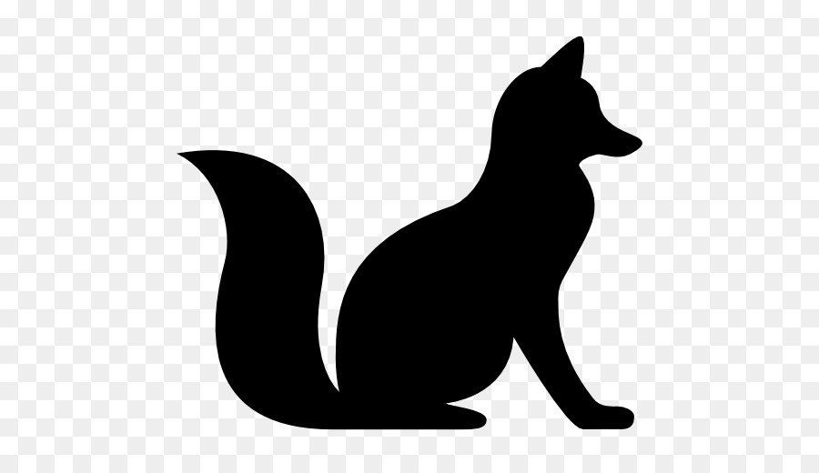 Silhouette Clip art - vector fox png download - 512*512 - Free Transparent Silhouette png Download.