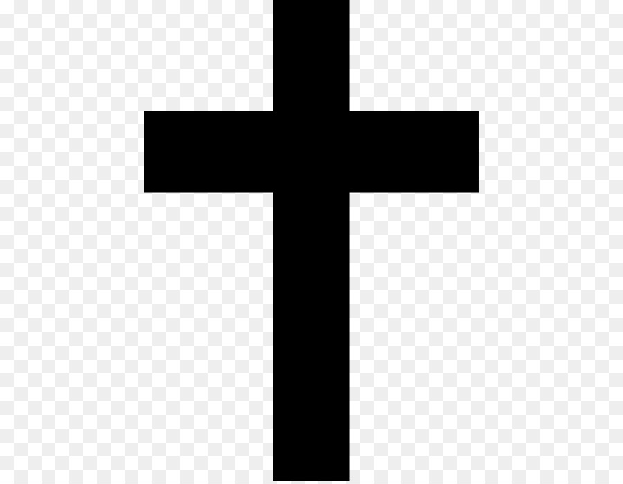 Free Black Cross Transparent Background, Download Free Black Cross