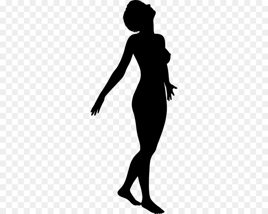 Woman Silhouette Female Drawing - woman png download - 360*720 - Free Transparent  png Download.