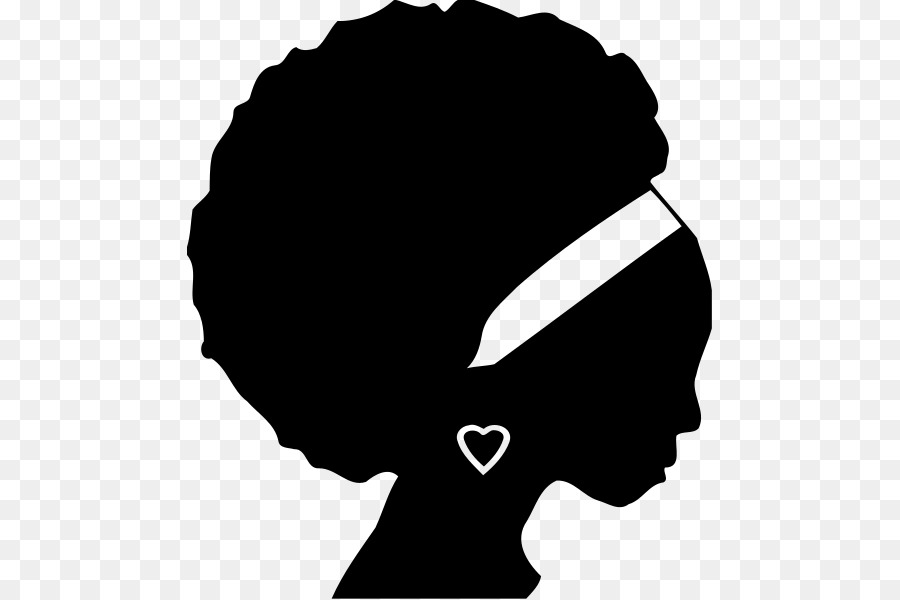 With afro girl clipart black Black Art