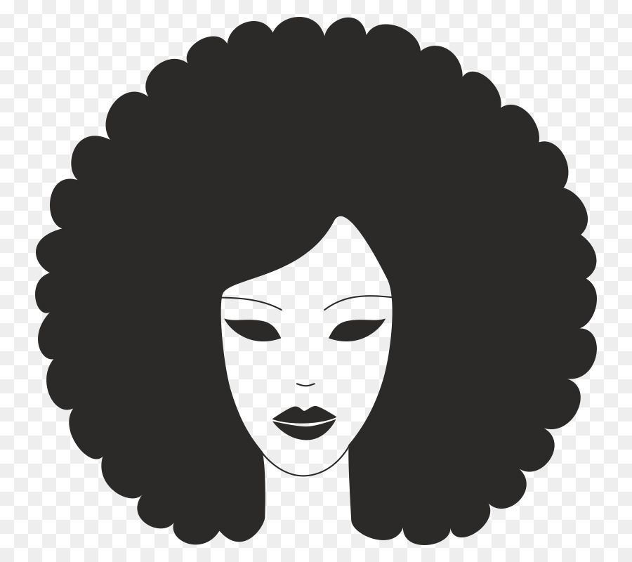 Black girl with afro art