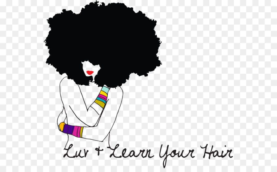 Afro-textured hair Silhouette Black hair - learn girls png download - 615*548 - Free Transparent Afro png Download.