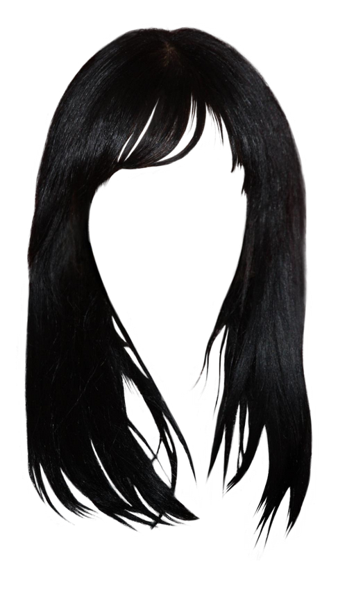 Black hair Brown hair Bangs Hairstyle - hair style png download - 500*852 -  Free Transparent Black Hair png Download. - Clip Art Library