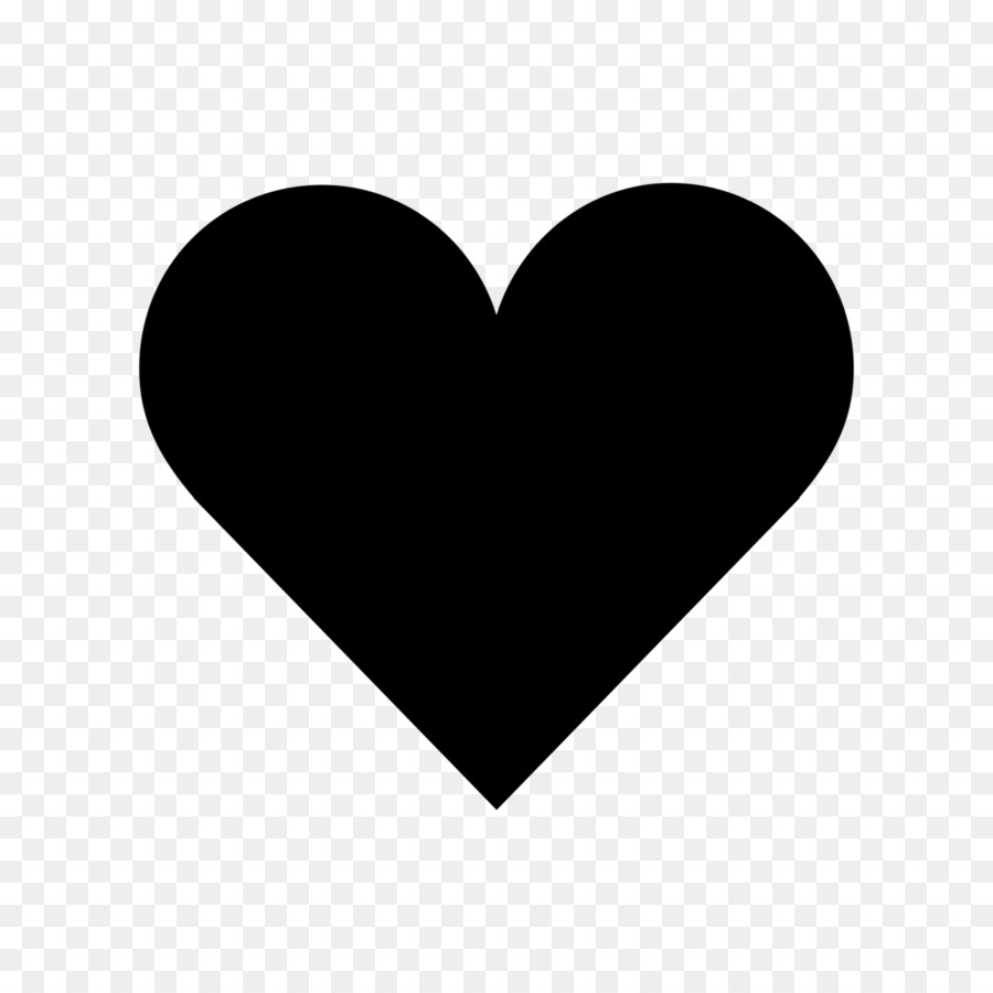 Heart Computer Icons Shape Clip art - Blackheart png download - 1200*1200 - Free Transparent Heart png Download.