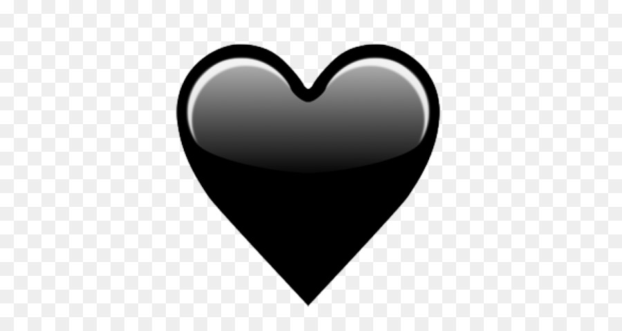 Emojipedia Heart iPhone - black emoji png download - 700*478 - Free Transparent  png Download.