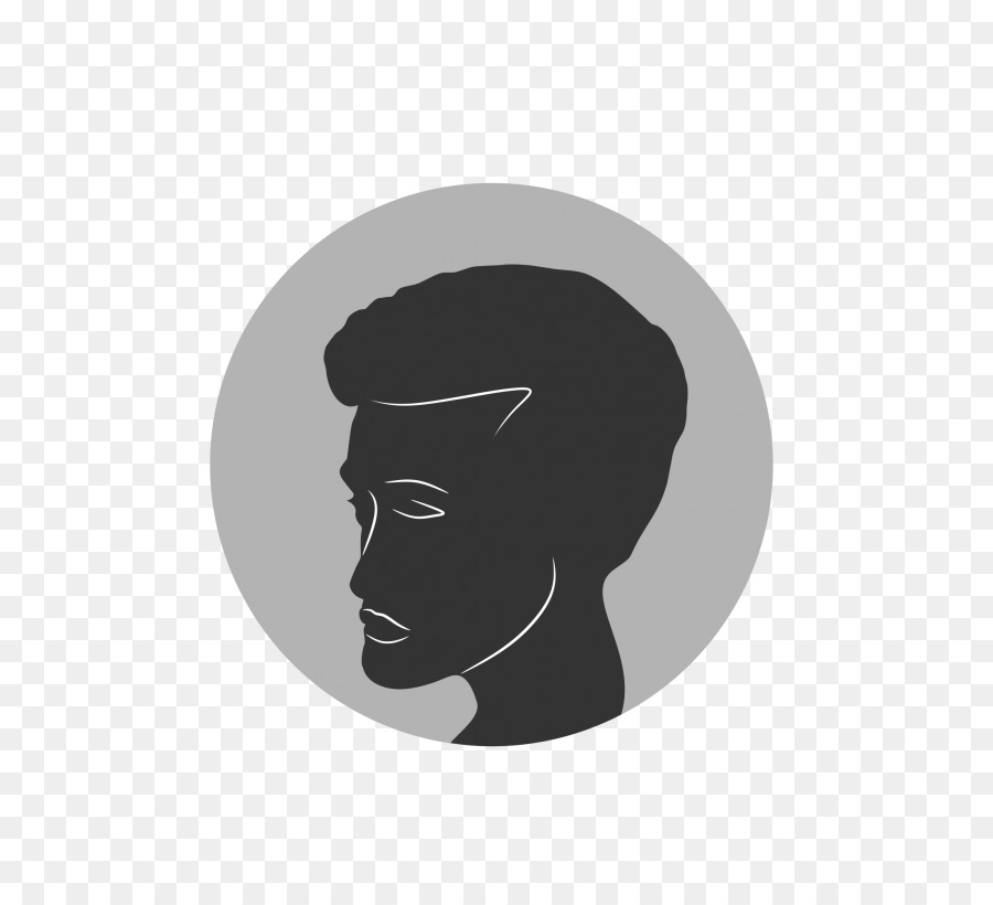 Portrait of a Man (Self Portrait?) Silhouette Logo Font - Silhouette png download - 820*820 - Free Transparent Portrait Of A Man Self Portrait png Download.