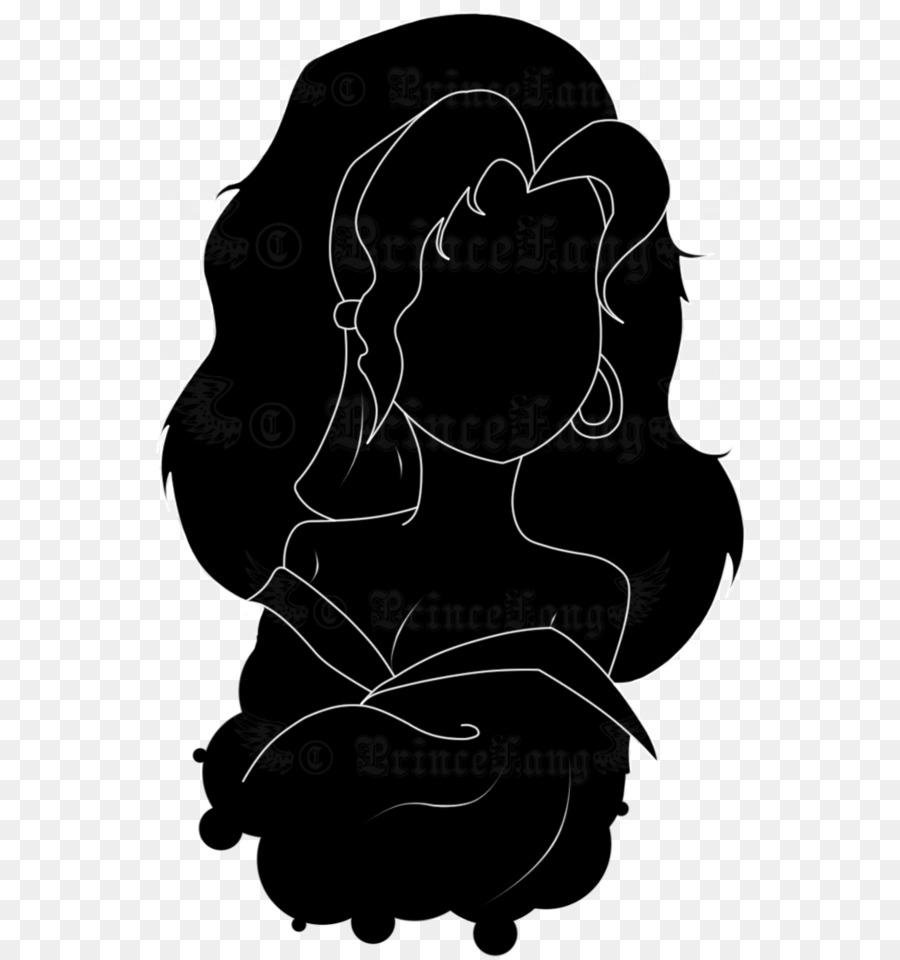 Black Silhouette White Flower Clip art - Silhouette png download - 600*957 - Free Transparent Black png Download.