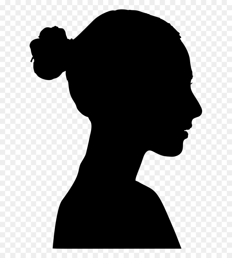 Silhouette Female Clip art - Silhouette head png download - 715*1000 - Free Transparent Silhouette png Download.