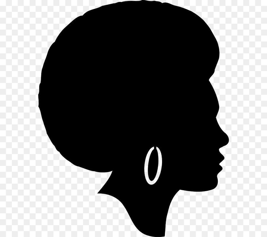Black Silhouette African American Clip art - afro png download - 644*800 - Free Transparent Black png Download.
