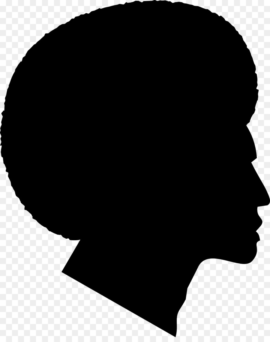 Silhouette Afro Black Clip art - Silhouette png download - 1025*1280 - Free Transparent Silhouette png Download.