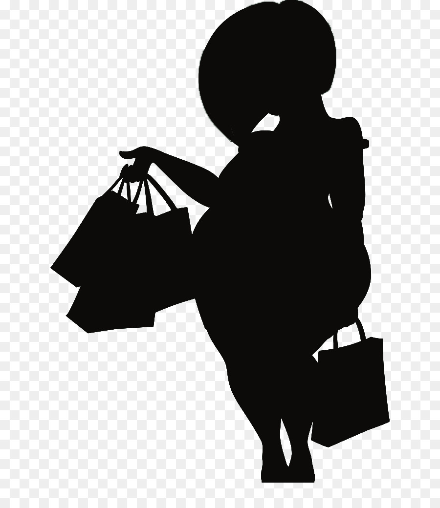 Silhouette Woman - Black silhouette cartoon woman with short hair clips png download - 694*1024 - Free Transparent Silhouette png Download.