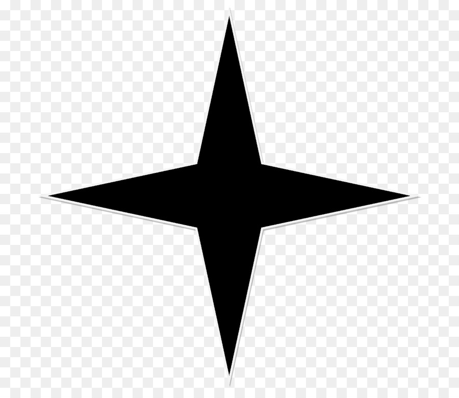 Triangle Star Symbol Symmetry - black star png download - 775*768 - Free Transparent Angle png Download.