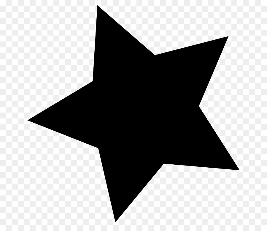 Five-pointed star Star of David Symbol Clip art - black star png download - 768*768 - Free Transparent Star png Download.