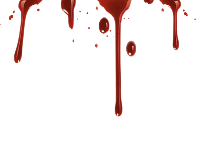 realistic blood dripping png
