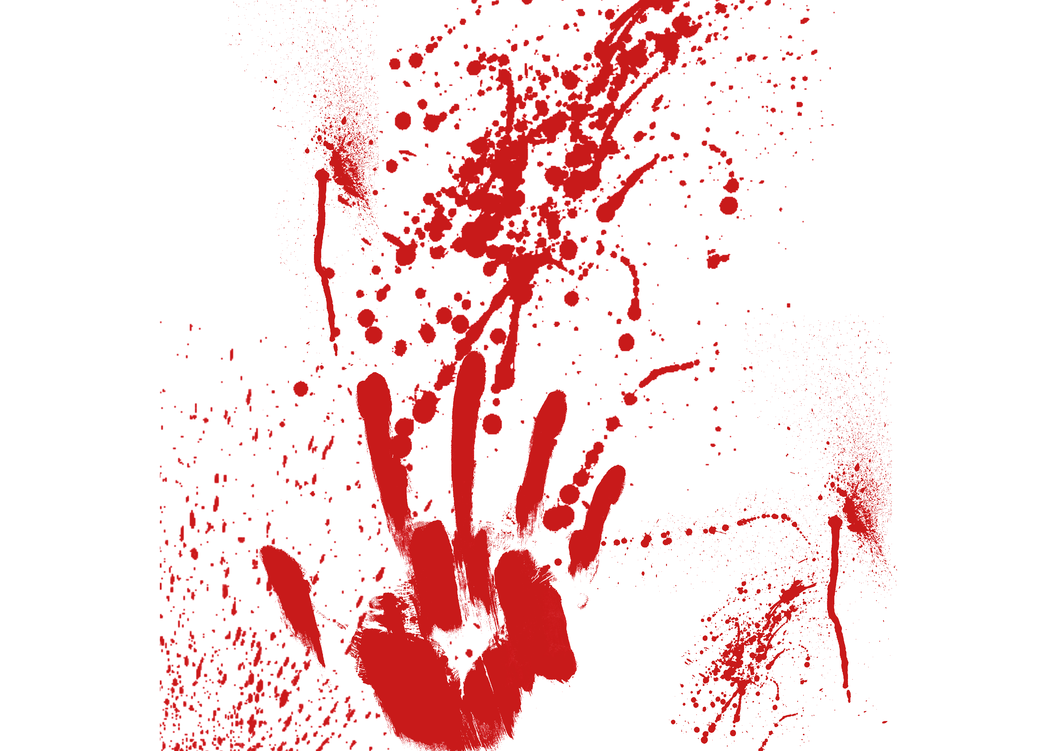 Bloody Hand Print Png Png Image Collection