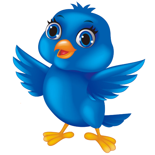 Bird Cartoon Clip Art Blue Bird Png Download 600600 Free
