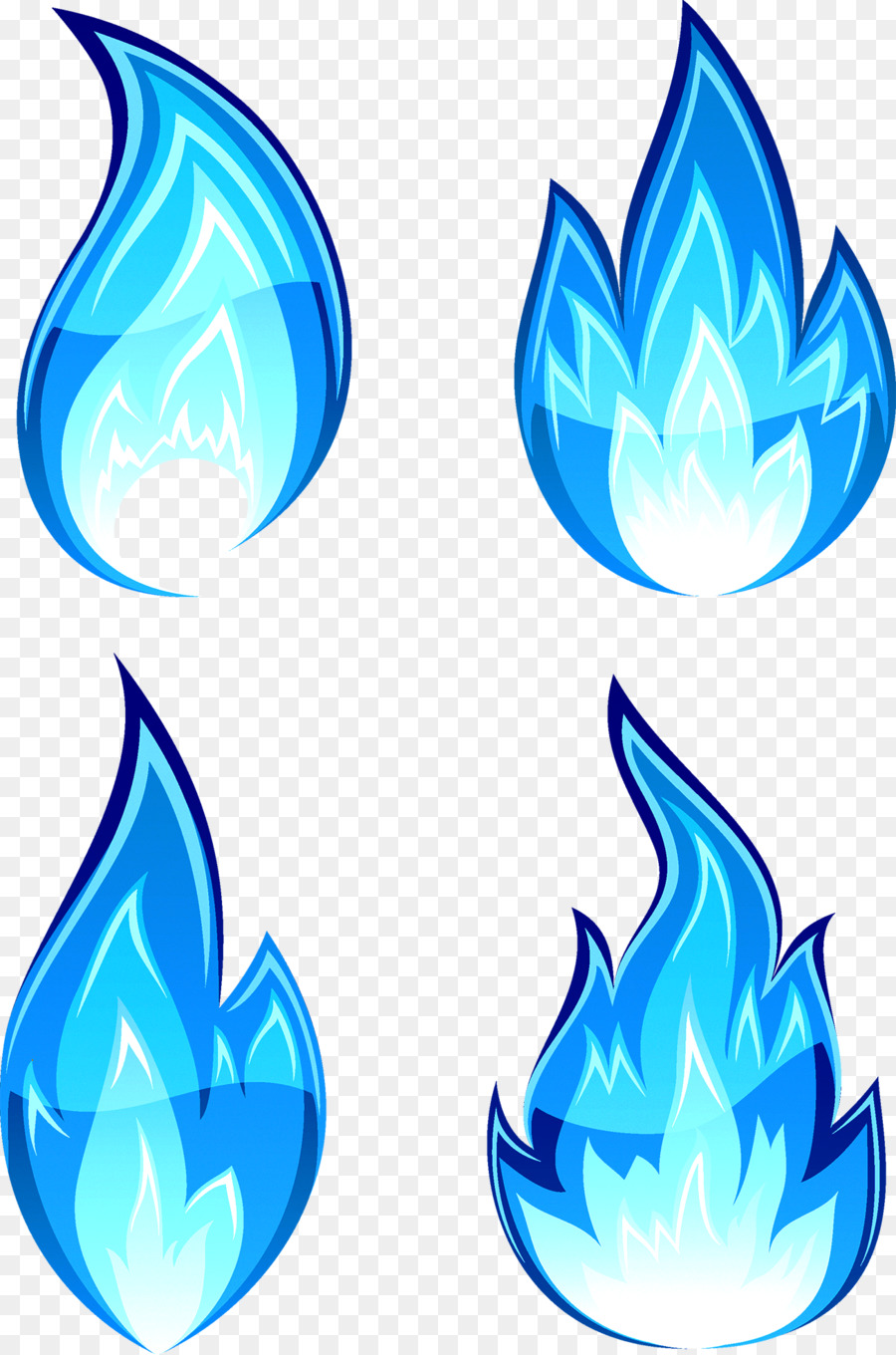 Flame Fire Drawing Clip art - Blue flame png download - 1300*1964 - Free Transparent Flame png Download.