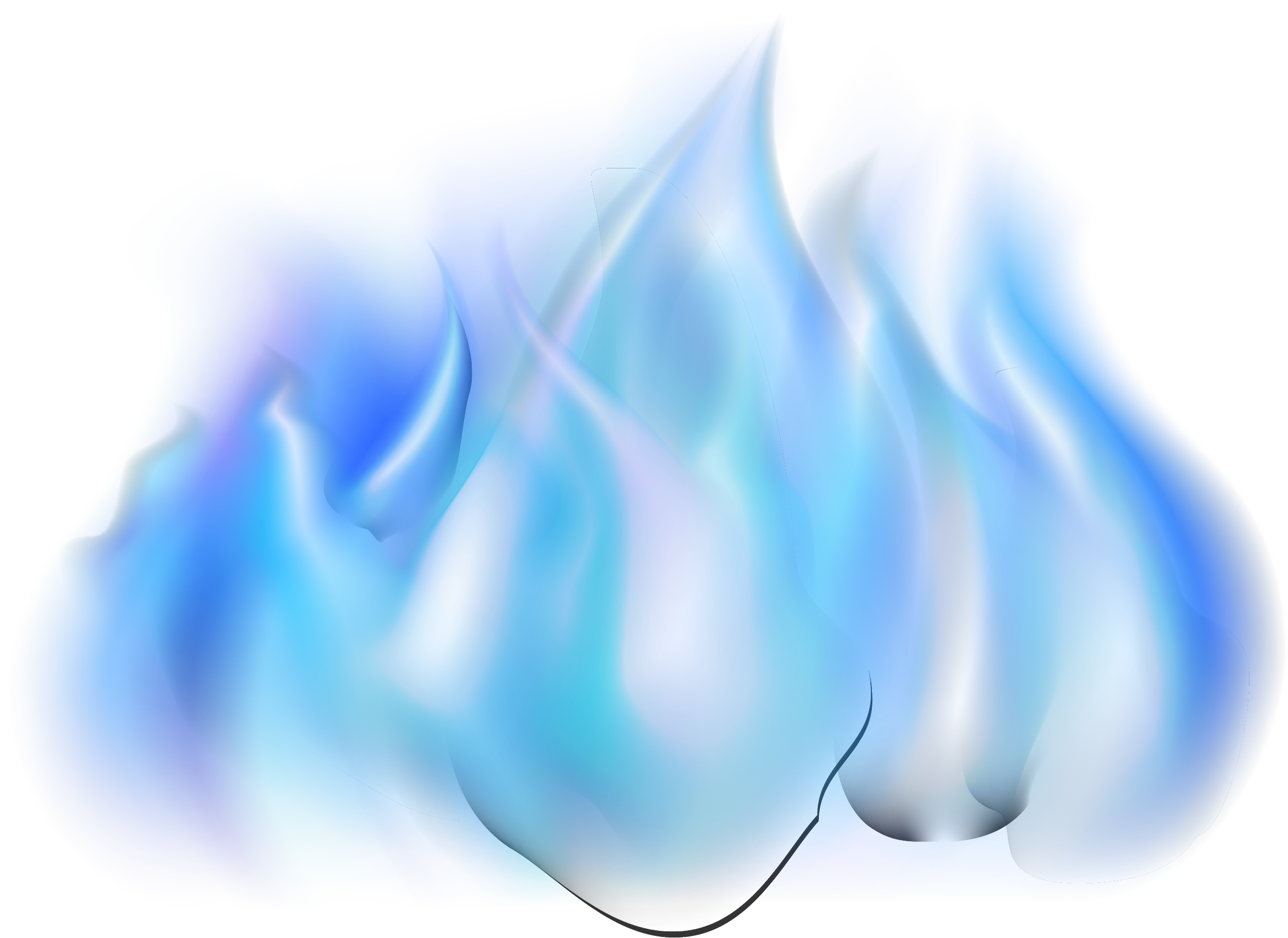 Free Download Flame Fire Drawing Blue Flame Blue Cdr Effect Png