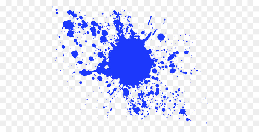 Free Blue Paint Splatter Transparent, Download Free Blue Paint Splatter