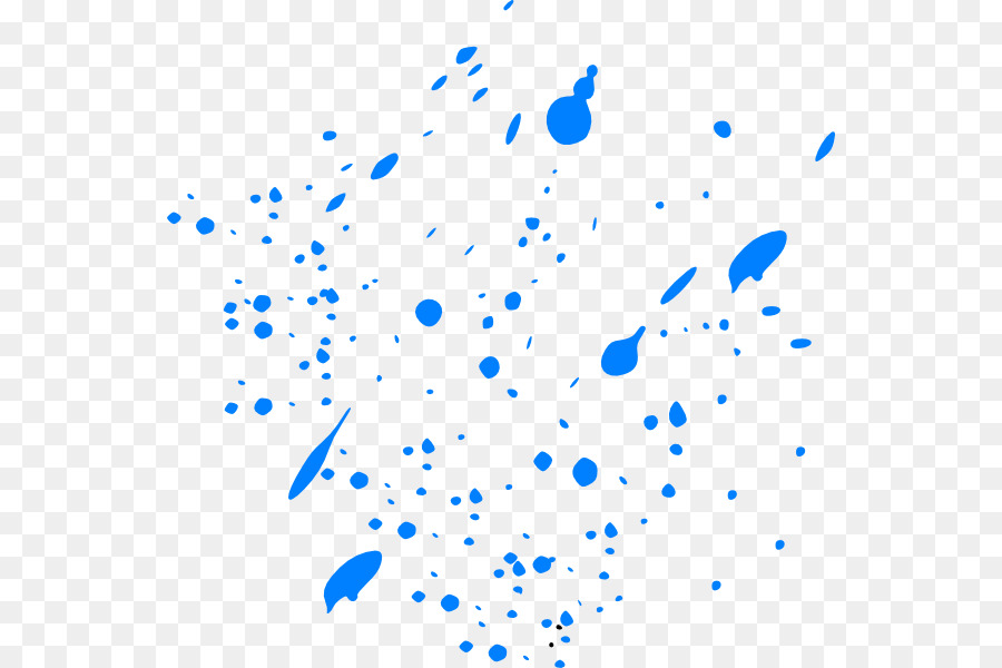 Free Blue Paint Splatter Transparent, Download Free Blue Paint Splatter