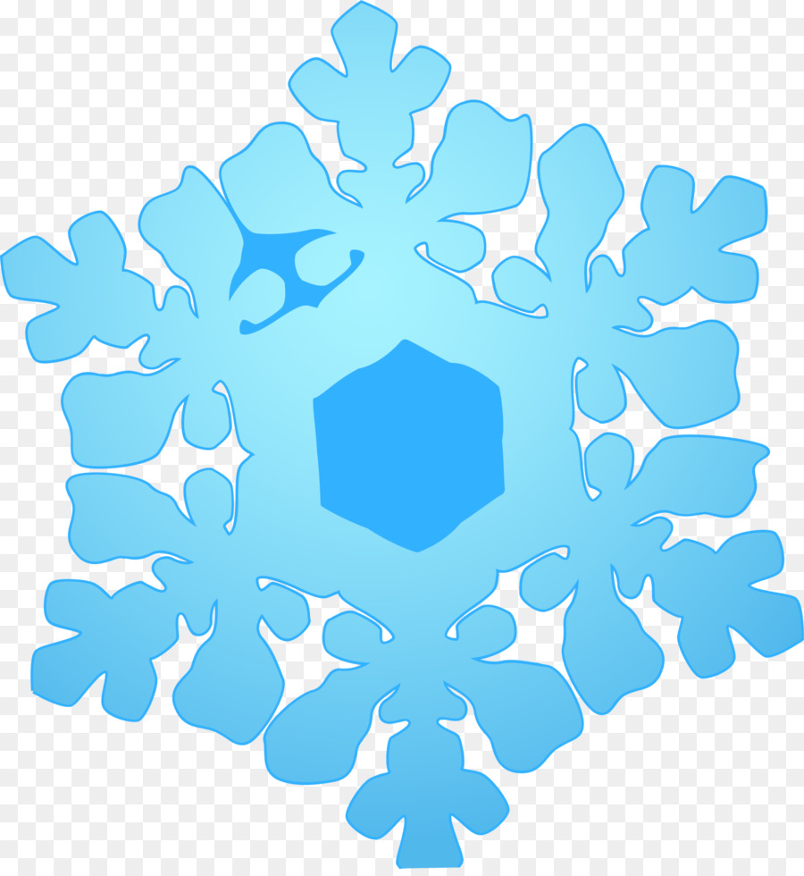 Blue Snowflake Cloud - Blue fresh snow png download - 2000*2159 - Free Transparent Blue png Download.