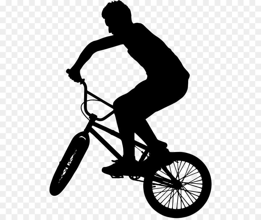 BMX bike Bicycle Silhouette - bmx png download - 560*754 - Free Transparent Bmx png Download.