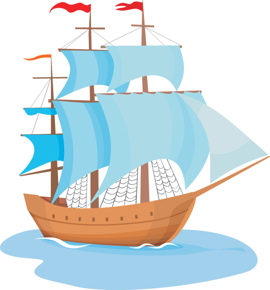 sailing ship clipart
