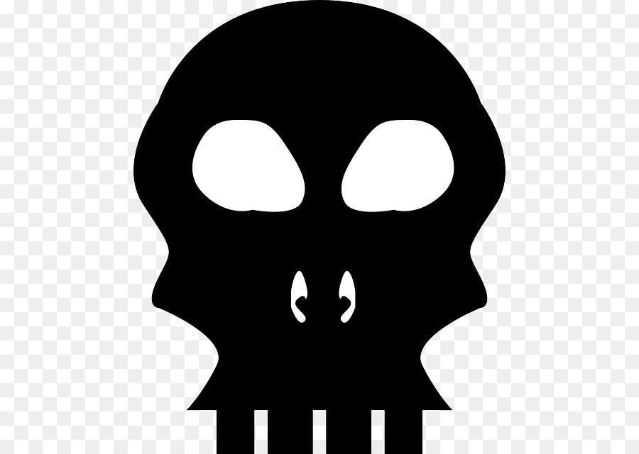Head Bone Skull Human skeleton - skulls png download - 524*640 - Free Transparent Head png Download.