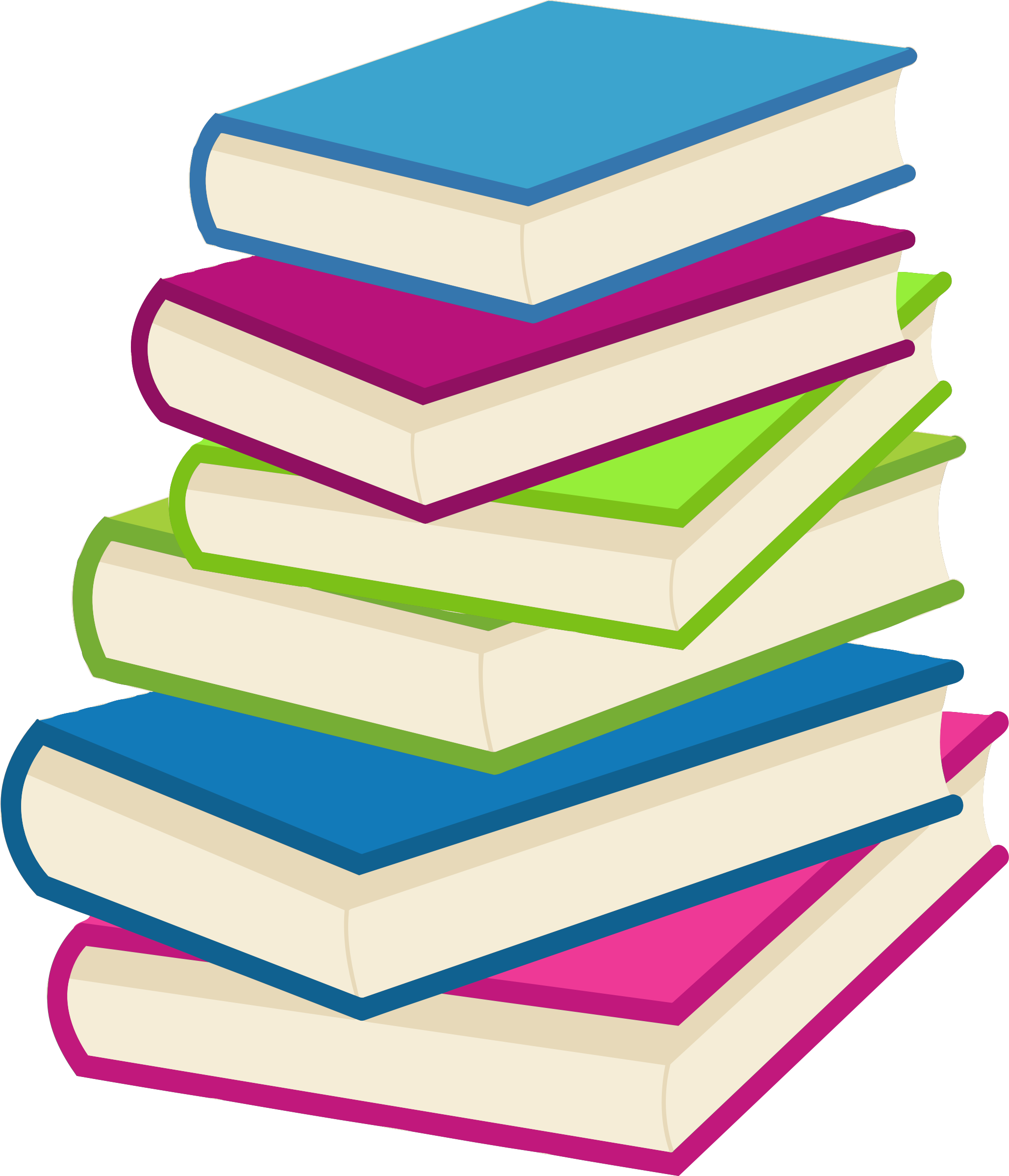 Book Sea of Memories Library Clip art - stack of books png download