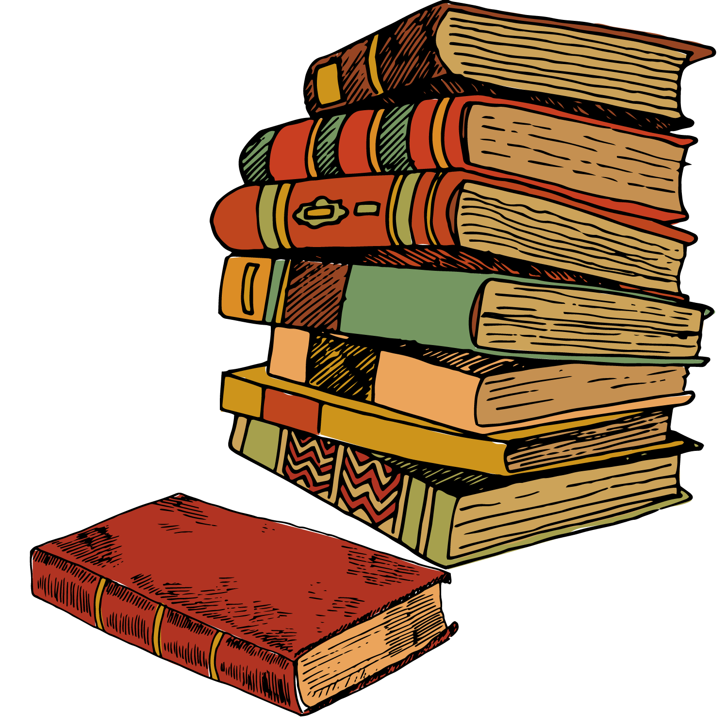 Paper Book Illustration - Ancient Books png download - 1500*1500 - Free