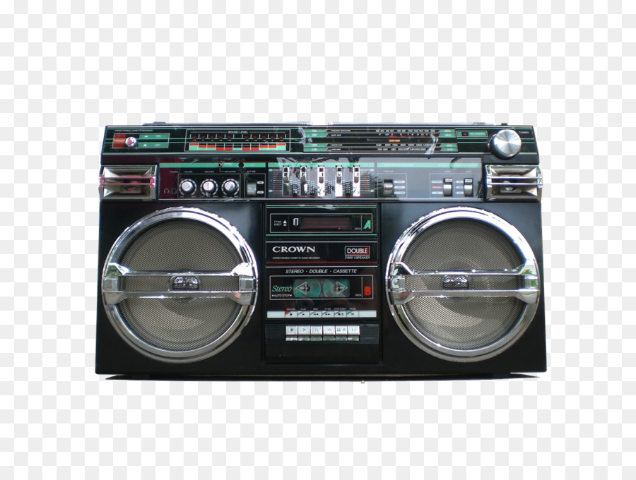 Boombox Internet radio Compact Cassette Cassette deck - radio png download - 1280*960 - Free Transparent Boombox png Download.