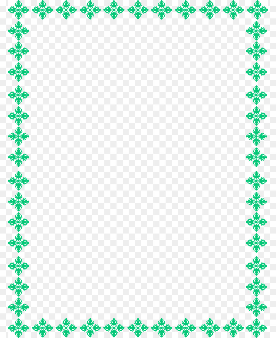 Gold Clip art - Teal Border Frame Transparent Background png download - 850*1100 - Free Transparent Display Resolution png Download.