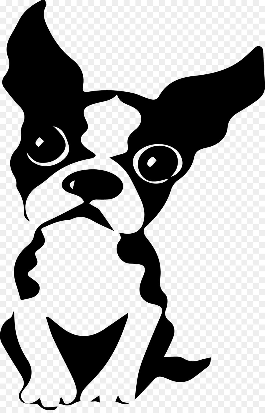 T-shirt Boston Terrier American Staffordshire Terrier At Your Service Grooming LLC The Barking Orange - the dog decal png download - 1290*1994 - Free Transparent Tshirt png Download.