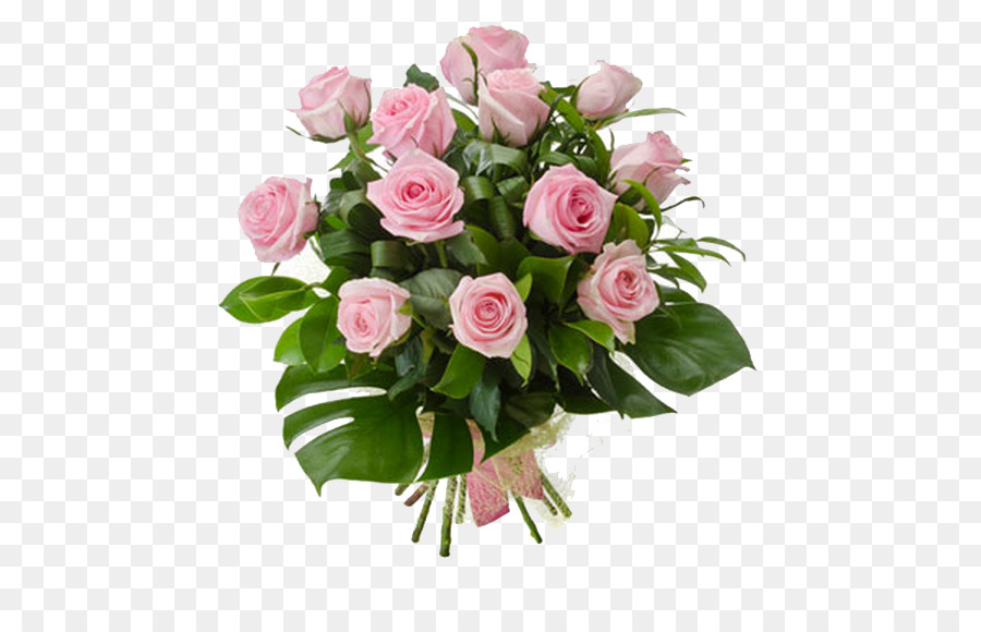 Flower bouquet Rose - Pink Roses Flowers Bouquet PNG Photo png download - 521*575 - Free Transparent Flower Bouquet png Download.