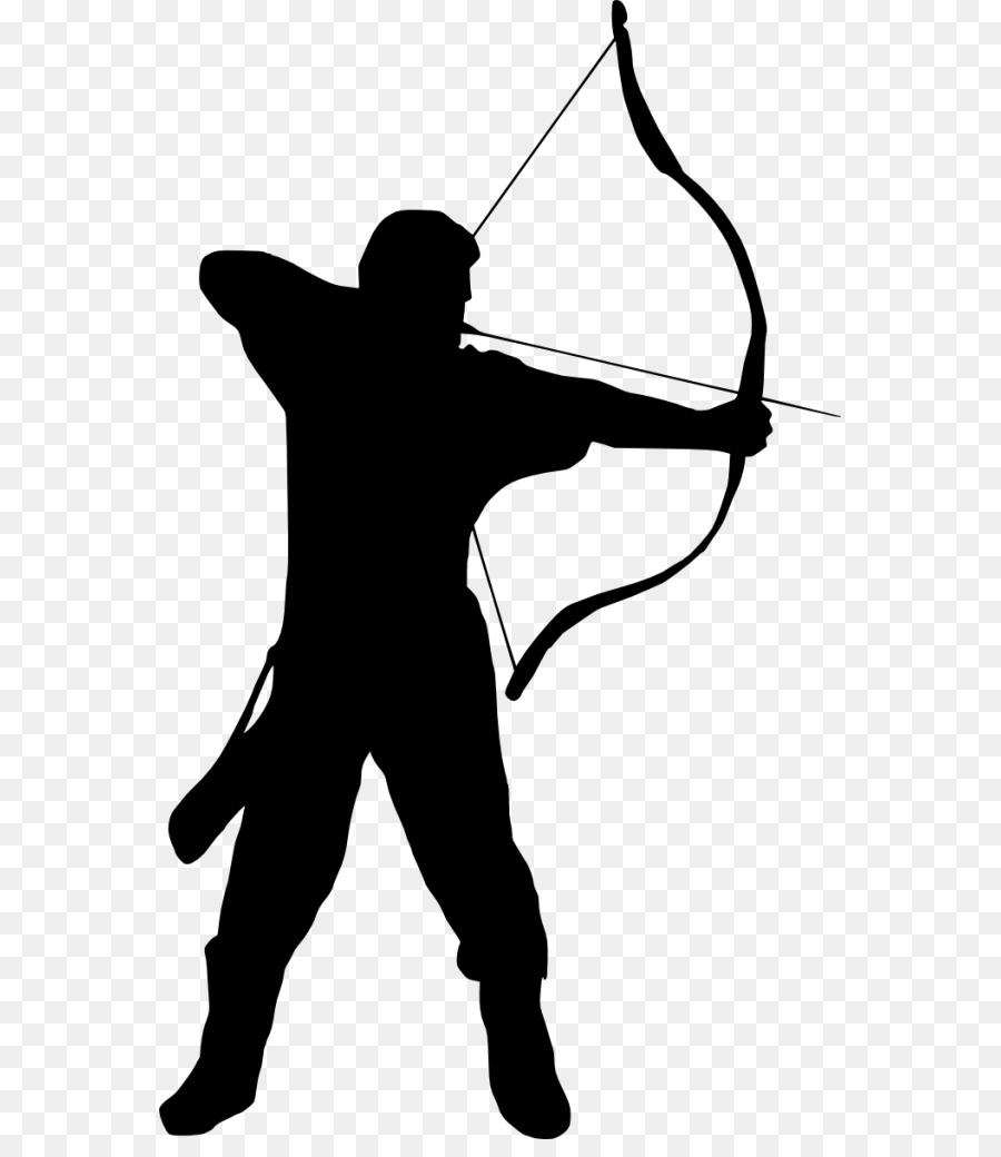 Archery Silhouette Photography - archer png download - 613*1024 - Free Transparent Archery png Download.