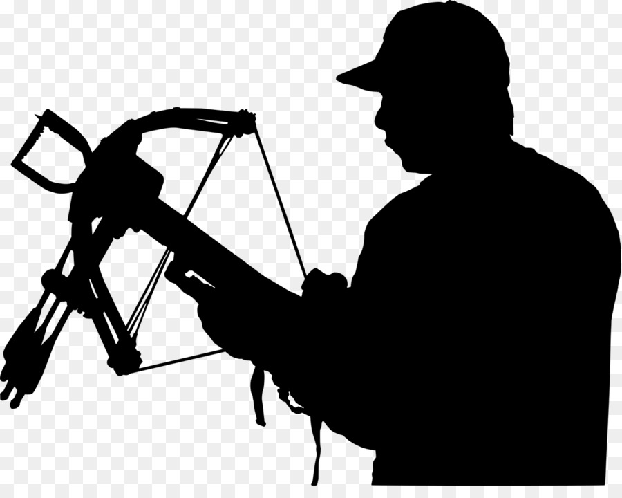 Crossbow Hunting Silhouette Clip art - archer png download - 1280*999 - Free Transparent Crossbow png Download.