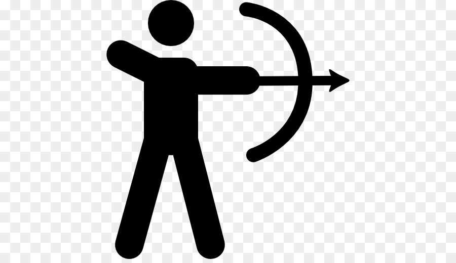 Bowhunting Bow and arrow Computer Icons Clip art - bow and arrow png download - 512*512 - Free Transparent Hunting png Download.