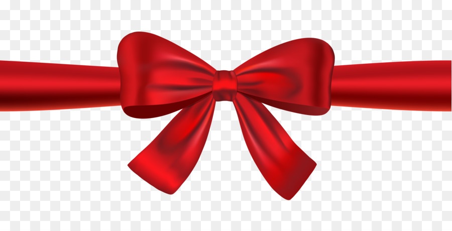 Red ribbon Clip art - bow png download - 6110*3118 - Free Transparent Ribbon png Download.