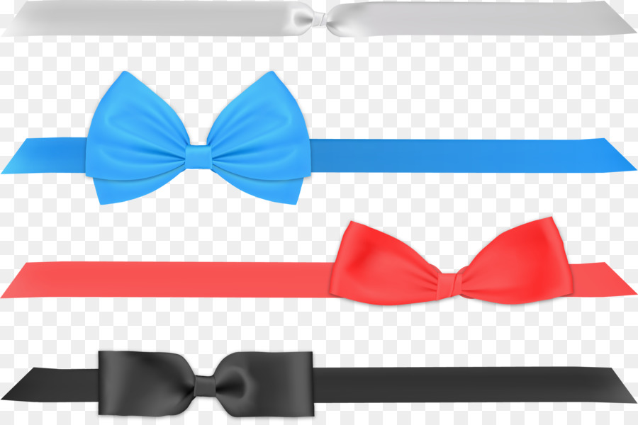 Bow tie Ribbon Vector - vector hand-painted tie png download - 2643*1755 - Free Transparent Bow Tie png Download.