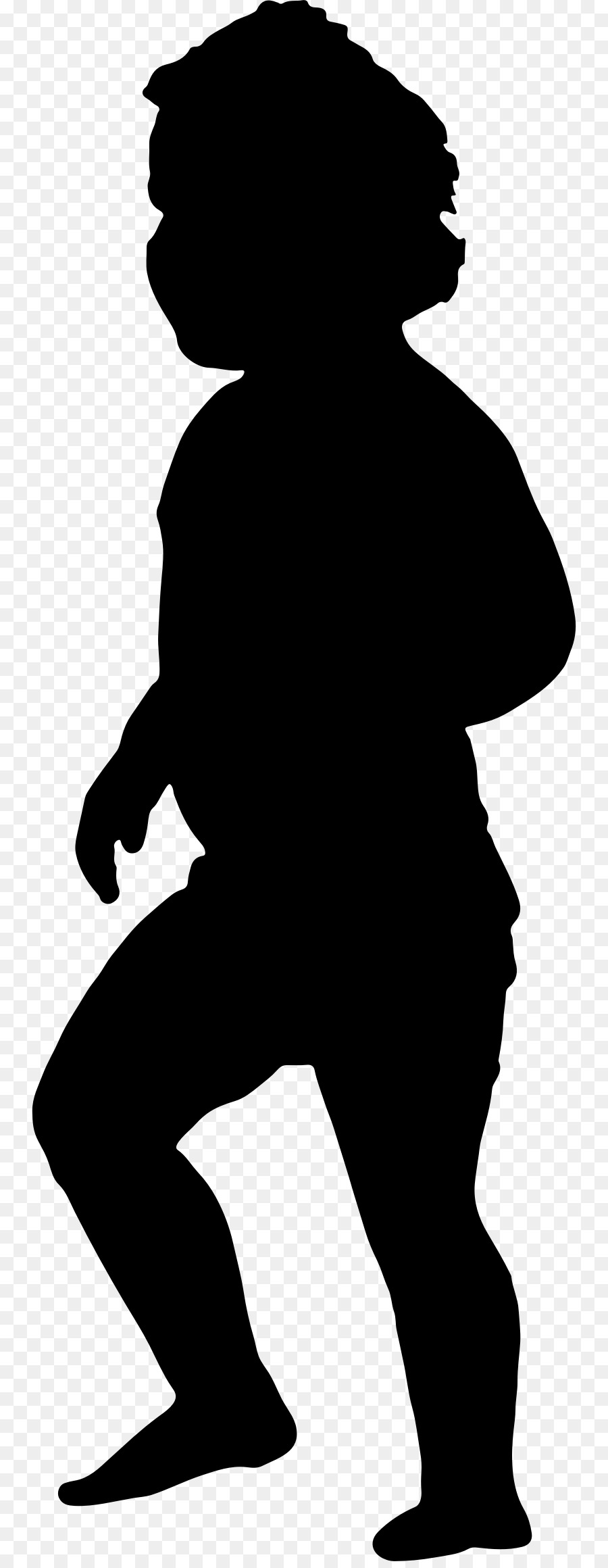 Infant Child Silhouette Diaper - sillhouette png download - 806*2310 - Free Transparent Infant png Download.